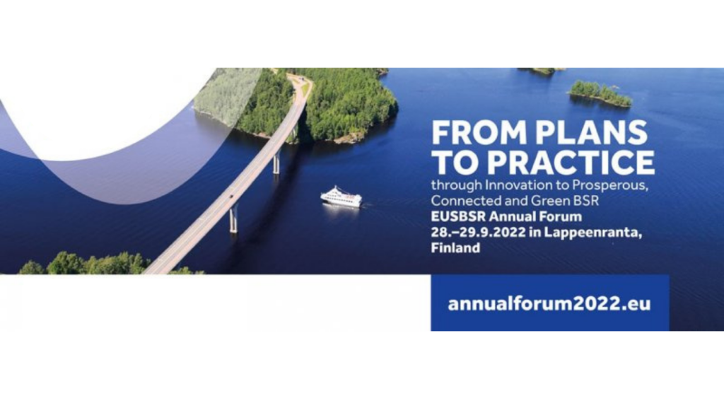 EUSBSR Annual Forum 2022 featured image