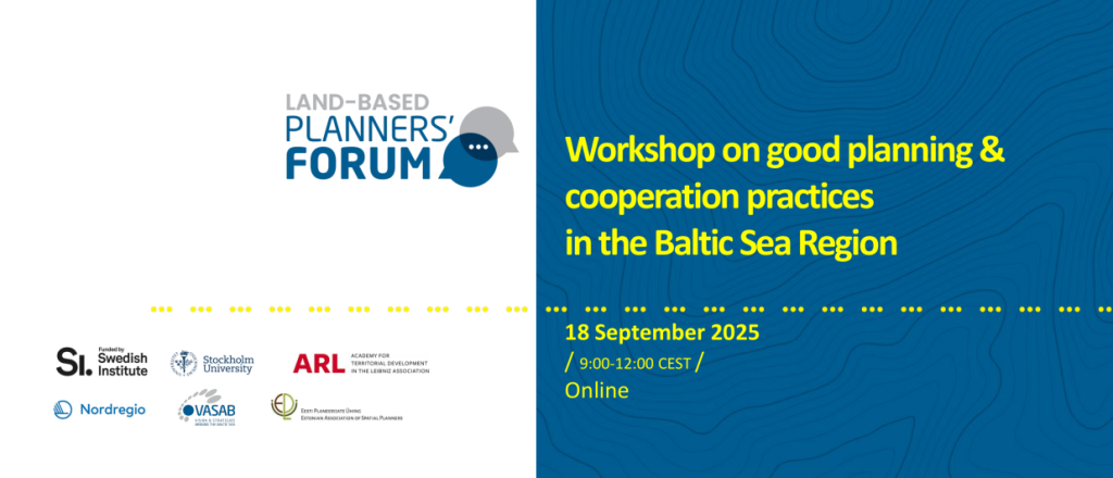 Register for Land-based Planners’ Forum workshop featured image